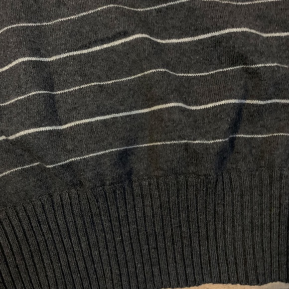 American Eagle Cotton Wool Blend V-Neck Sweater Vest Mens Small - Picture 2 of 5